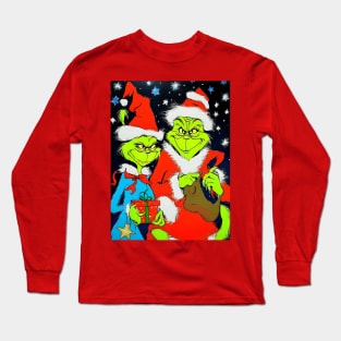 Grinchy Christmas Long Sleeve T-Shirt